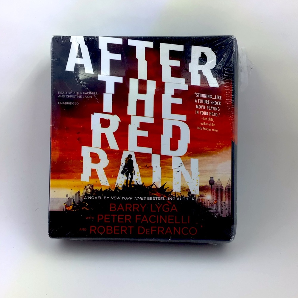 NWOT AFTER THE RED RAIN AUDIOBOOK